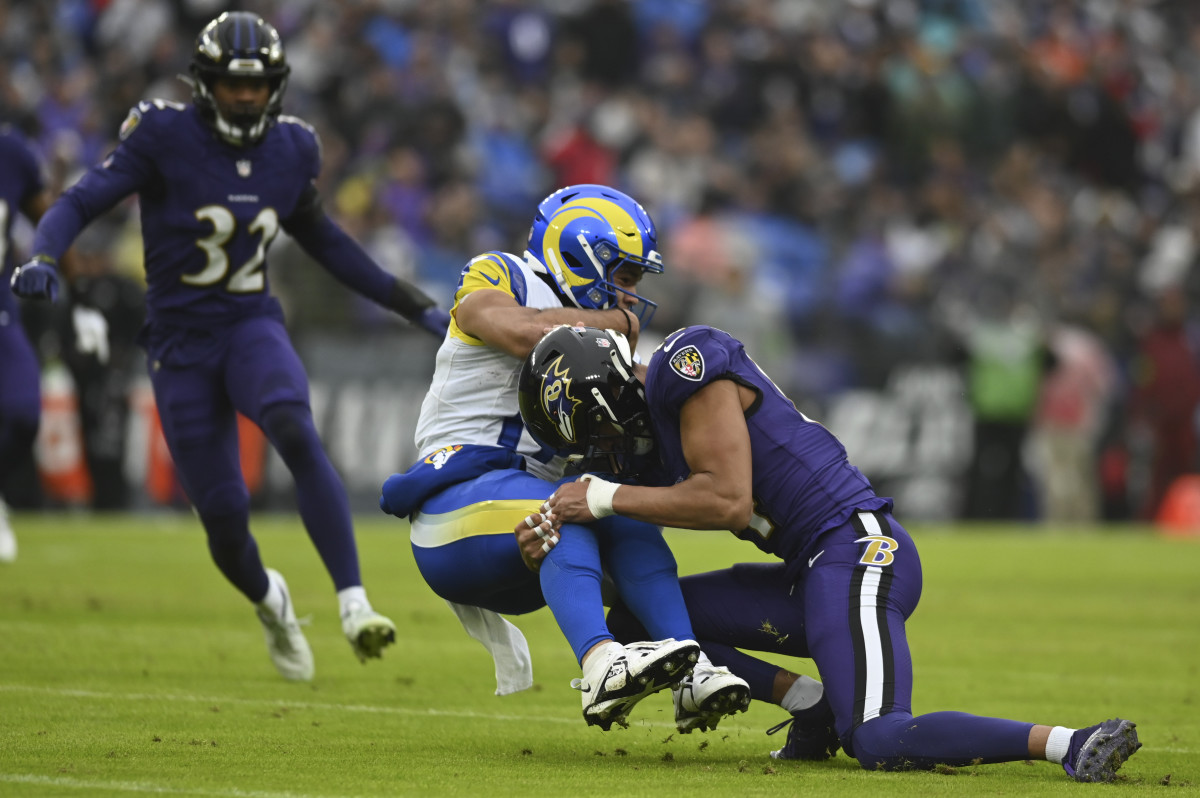 Kyle Hamilton tackles Puka Nacua